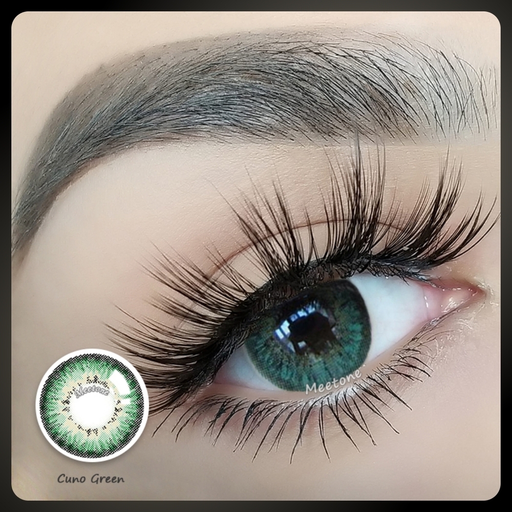 Eton Vibrant Green Lashes